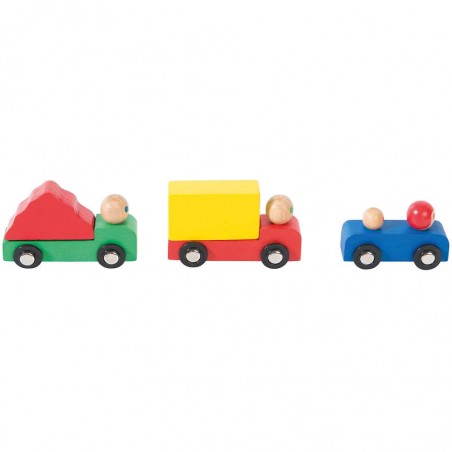 Voiture et camions Dans la ville - Moulin Roty