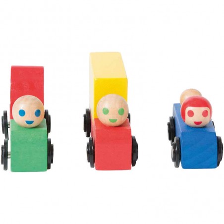 Voiture et camions Dans la ville - Moulin Roty
