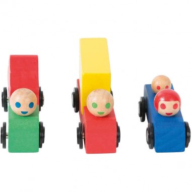 Voiture et camions Dans la ville - Moulin Roty