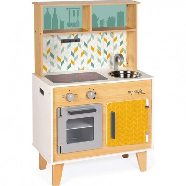 Grande Cuisine Janod My Style - Cuisine en bois Personnalisable