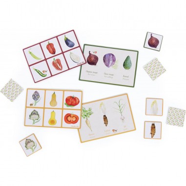 Mon loto mémo des légumes Le Jardin du Moulin - Moulin Roty