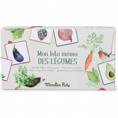 Mon loto mémo des légumes Le Jardin du Moulin - Moulin Roty