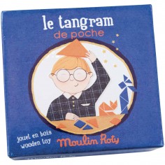 Tangram de poche en bois - Moulin Roty 2