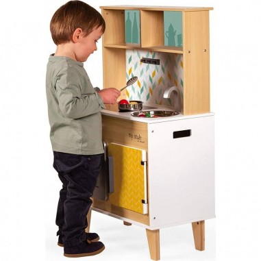 Grande Cuisine Janod My Style - Cuisine en bois Personnalisable