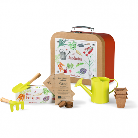 Valise jardinier le jardin du moulin - Moulin Roty
