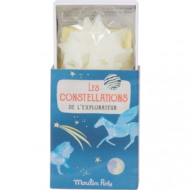 Constellations phosphorescentes de l'explorateur le jardin du moulin - Moulin Roty