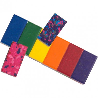 Boîte de 6 Pierres de Cire à Dessiner Les Petites Merveilles - Moulin Roty