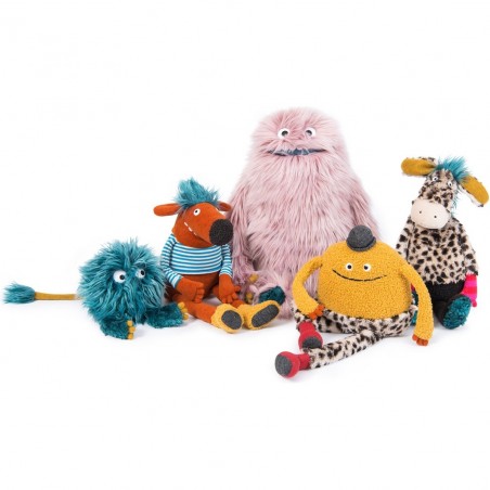 Boubou mauve les schmouks - peluche - Moulin Roty