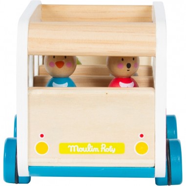 Bus en bois La Grande Famille - Moulin Roty
