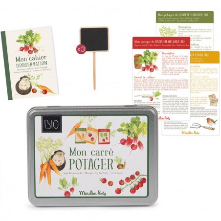 Kit potager Bio Le Jardin du Moulin - Moulin Roty