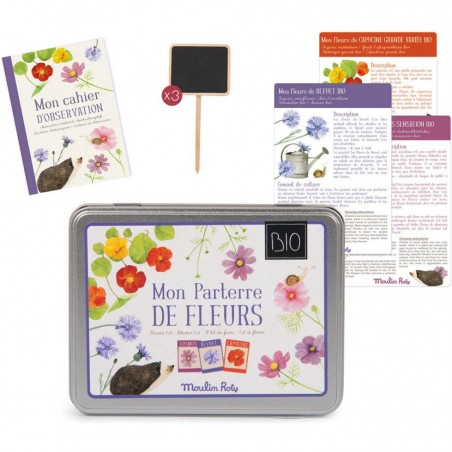 Kit Parterre de Fleurs Bio Le Jardin du Moulin - Moulin Roty