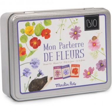 Kit Parterre de Fleurs Bio Le Jardin du Moulin - Moulin Roty