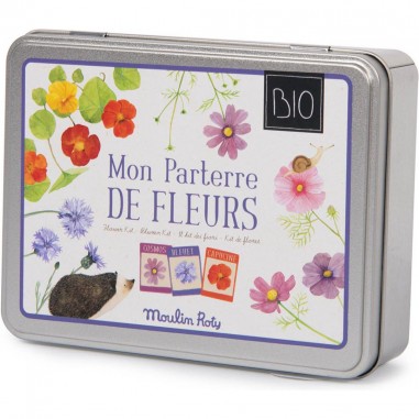 Kit Parterre de Fleurs Bio Le Jardin du Moulin - Moulin Roty