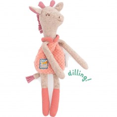 Doudou-hochet girafe Sous mon baobab - Moulin Roty