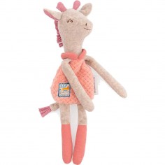 Doudou-hochet girafe Sous mon baobab - Moulin Roty 2