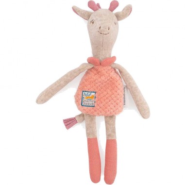 Doudou-hochet girafe Sous mon baobab - Moulin Roty