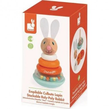 Empilable culbuto lapin - Janod Empilable culbuto lapin - Janod