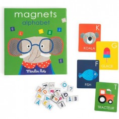 Jeu magnétique alphabet Les Popipop - Moulin Roty 2