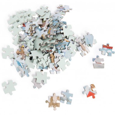 Puzzle de l'explorateur La banquise - 96 pièces - Le jardin du Moulin - Moulin Roty