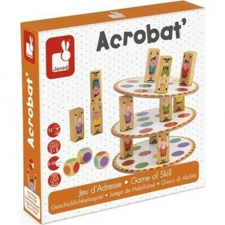 Jeu d'Adresse en bois Acrobat - Janod