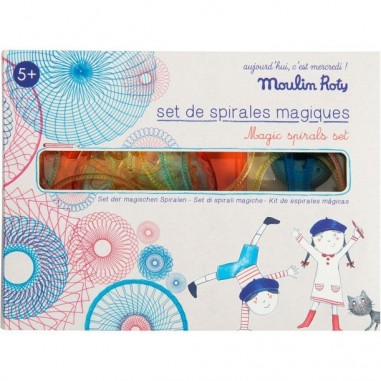 Spirales magiques - loisirs créatifs - Moulin Roty
