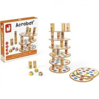 Jeu d'Adresse en bois Acrobat - Janod