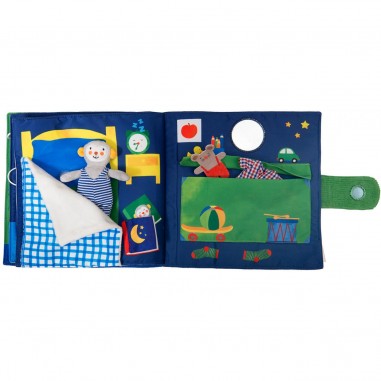 Livre tissu au dodo Les popipop - Moulin Roty