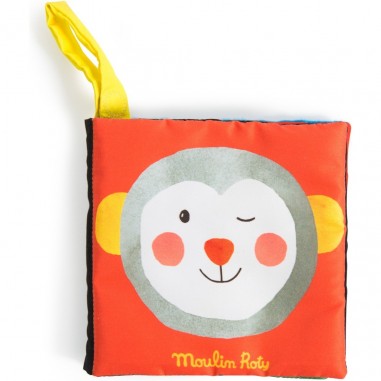 Livre tissu imagier Les popipop - Moulin Roty