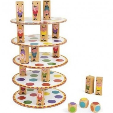 Jeu d'Adresse en bois Acrobat - Janod