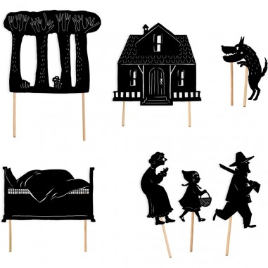 Les ombres du soir Petit chaperon rouge - Moulin Roty