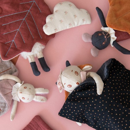 Petite souris rosée Après la pluie - Moulin Roty