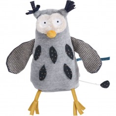 Poupée musique hibou Les Moustaches - Moulin Roty 2