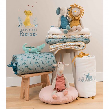 Poupée lion Paprika Sous mon baobab - Moulin Roty