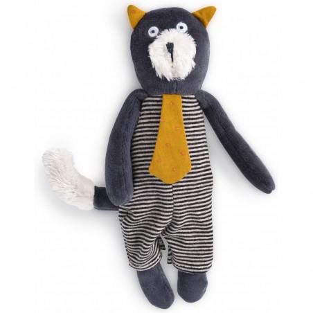 Petit chat gris Alphonse Les Moustaches - Moulin Roty