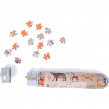 Mini puzzle Dans la forêt 150 pièces - Le jardin du moulin - Moulin Roty