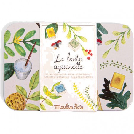 Boite Aquarelle Le Jardin du Moulin - Moulin Roty