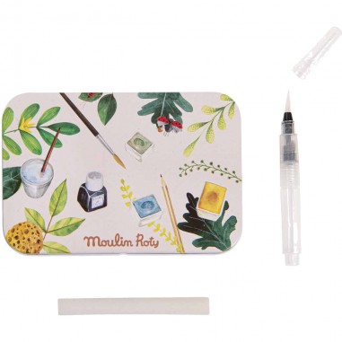 Boite Aquarelle Le Jardin du Moulin - Moulin Roty