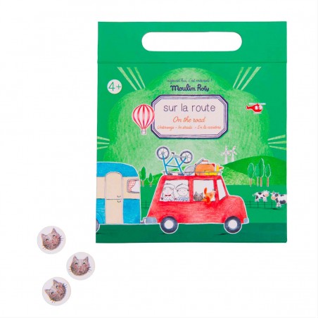 Jeu sur la route magnétique - Moulin Roty