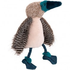 Peluche Oiseau fou à pieds bleus - Tout autour du monde - Moulin Roty