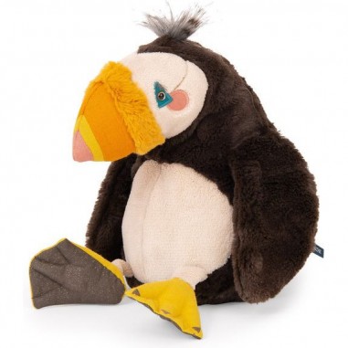 Oiseau en Peluche Macareux - Tout Autour du Monde - Moulin Roty