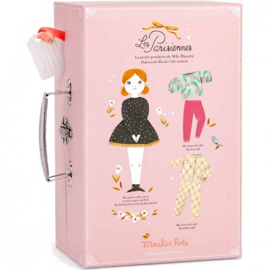 Valise & Poupée La Petite Penderie Les Parisiennes - Moulin Roty