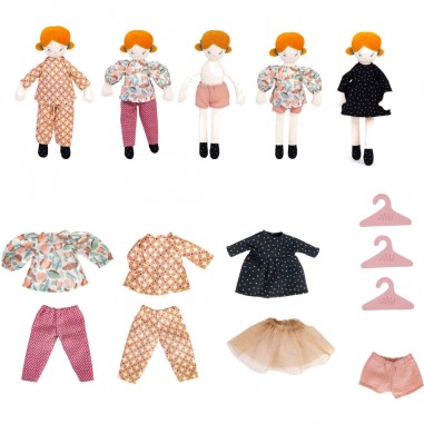 Valise & Poupée La Petite Penderie Les Parisiennes - Moulin Roty