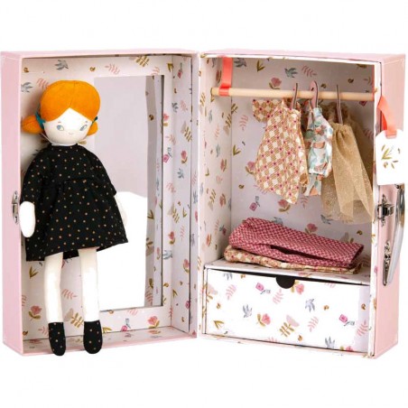 Valise & Poupée La Petite Penderie Les Parisiennes - Moulin Roty