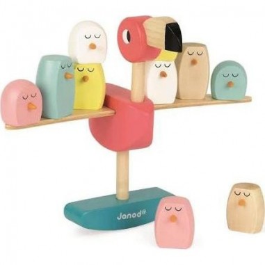 Jeu d'équilibre flamant rose - Janod Jeu d'équilibre flamant rose - Janod