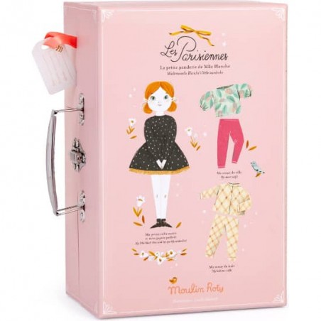 Valise & Poupée La Petite Penderie Les Parisiennes - Moulin Roty