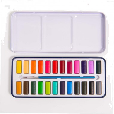 Boite aquarelle Aujourd'hui c'est mercredi - Moulin Roty