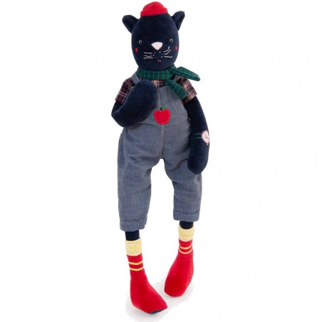Peluche Eddie le chat Broc'n Rolls - Moulin Roty