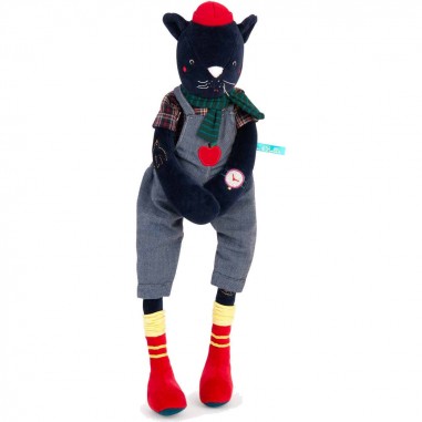 Peluche Eddie le chat Broc'n Rolls - Moulin Roty