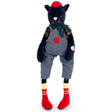 Peluche Eddie le chat Broc'n Rolls - Moulin Roty
