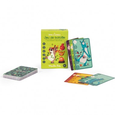 Jeu de bataille Dans la jungle - Moulin Roty